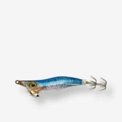 Turlutte Coulante Shallow EBIKA 1.8/85 Bleu Sardine PĂȘche Des Seiches / Calamars